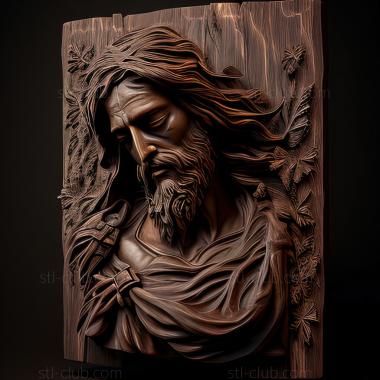 3D model st jesus (STL)